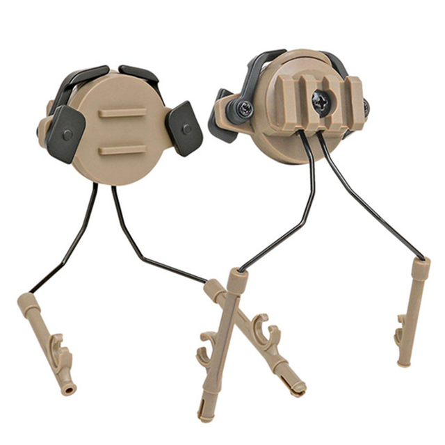 Adaptador de casco MICH FAST ACH, soporte para auriculares, orejeras de caza, soporte para auriculares