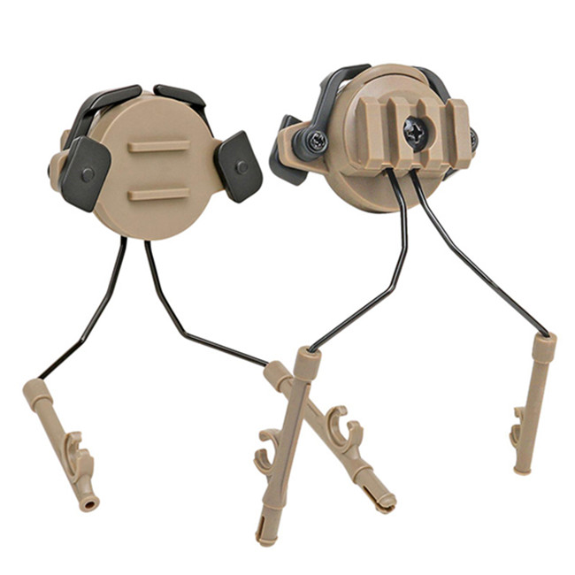 Adaptador de casco MICH FAST ACH, soporte para auriculares, orejeras de caza, soporte para auriculares