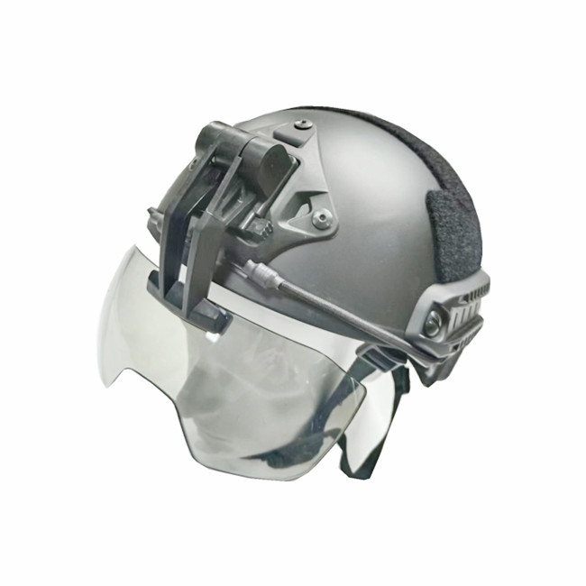 CLEAR Viper Visor Ajustable ANTI NIEBLA Lente de 3 mm Gafas para casco táctico RÁPIDO