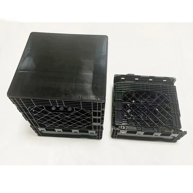 Tapa de plástico para caja de leche láctea plegable cuadrada de 16 cuartos
