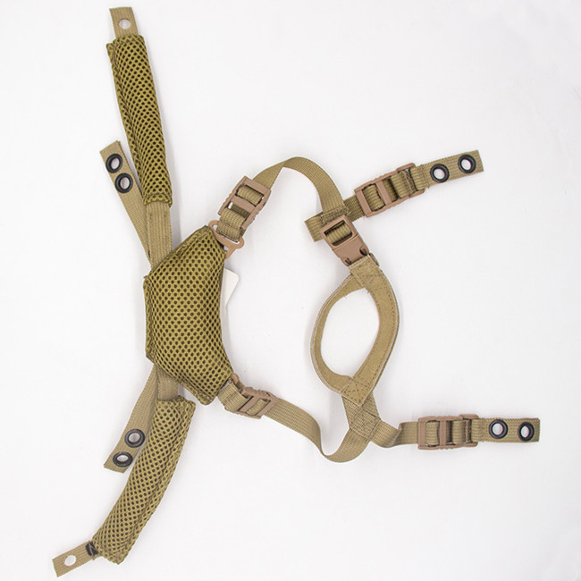 Sistema de suspensión de esfera de casco táctico correa de barbilla para casco Fast MICH Wendy BK Tan OD