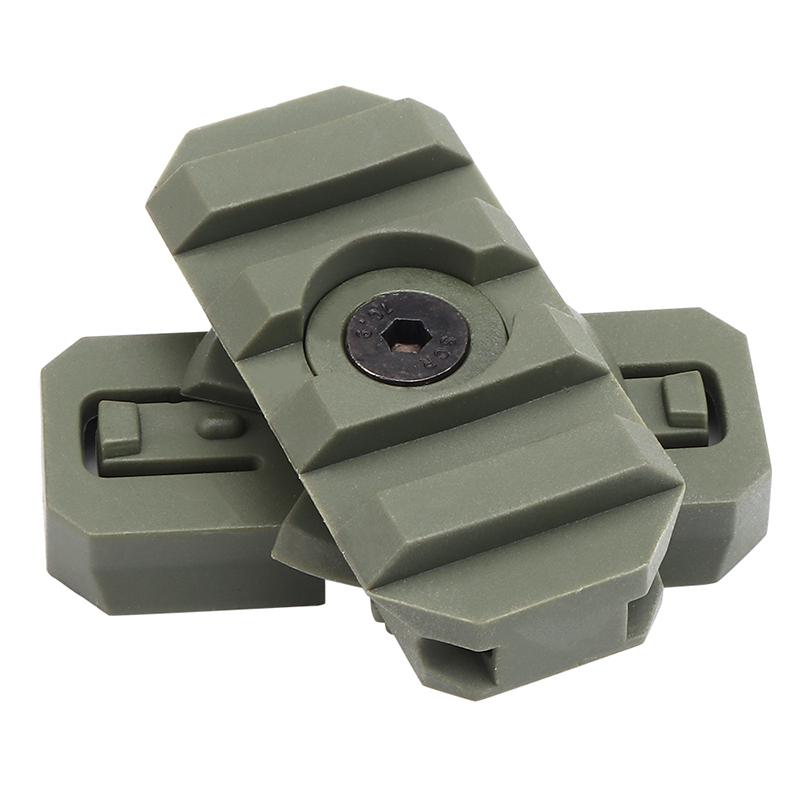 Adaptador de montaje en riel lateral para casco Rotación de guía de 360 ​​grados Tactical Airsoft Fast 19Mm