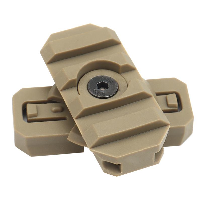 Adaptador de montaje en riel lateral para casco Rotación de guía de 360 ​​grados Tactical Airsoft Fast 19Mm