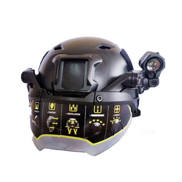 Ajustable Paintball RÁPIDO A prueba de viento Anti niebla Casco táctico Flip Goggles