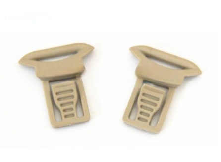 Clips giratorios para gafas de casco táctico