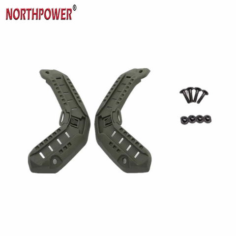 Riel lateral para casco balístico IBH