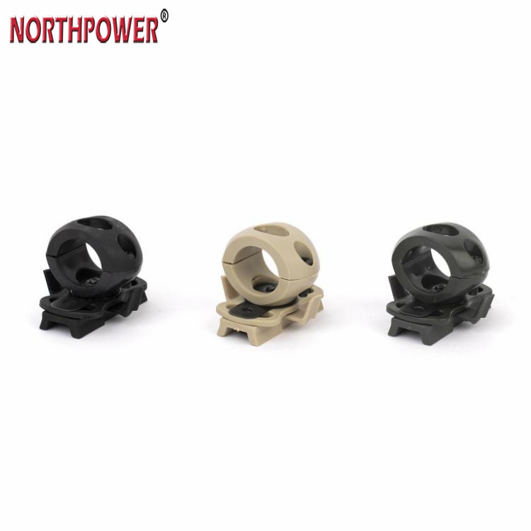 SOPORTE DE LUZ DE FLASH PARA CASCO MICH FAST ACH