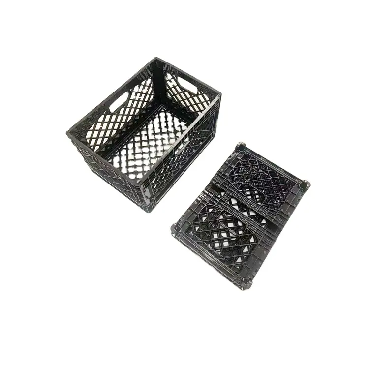 Caja de leche plegable de plástico plegable de 24 cuartos