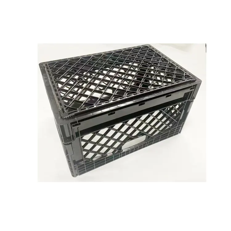 Caja de leche plegable de plástico plegable de 24 cuartos