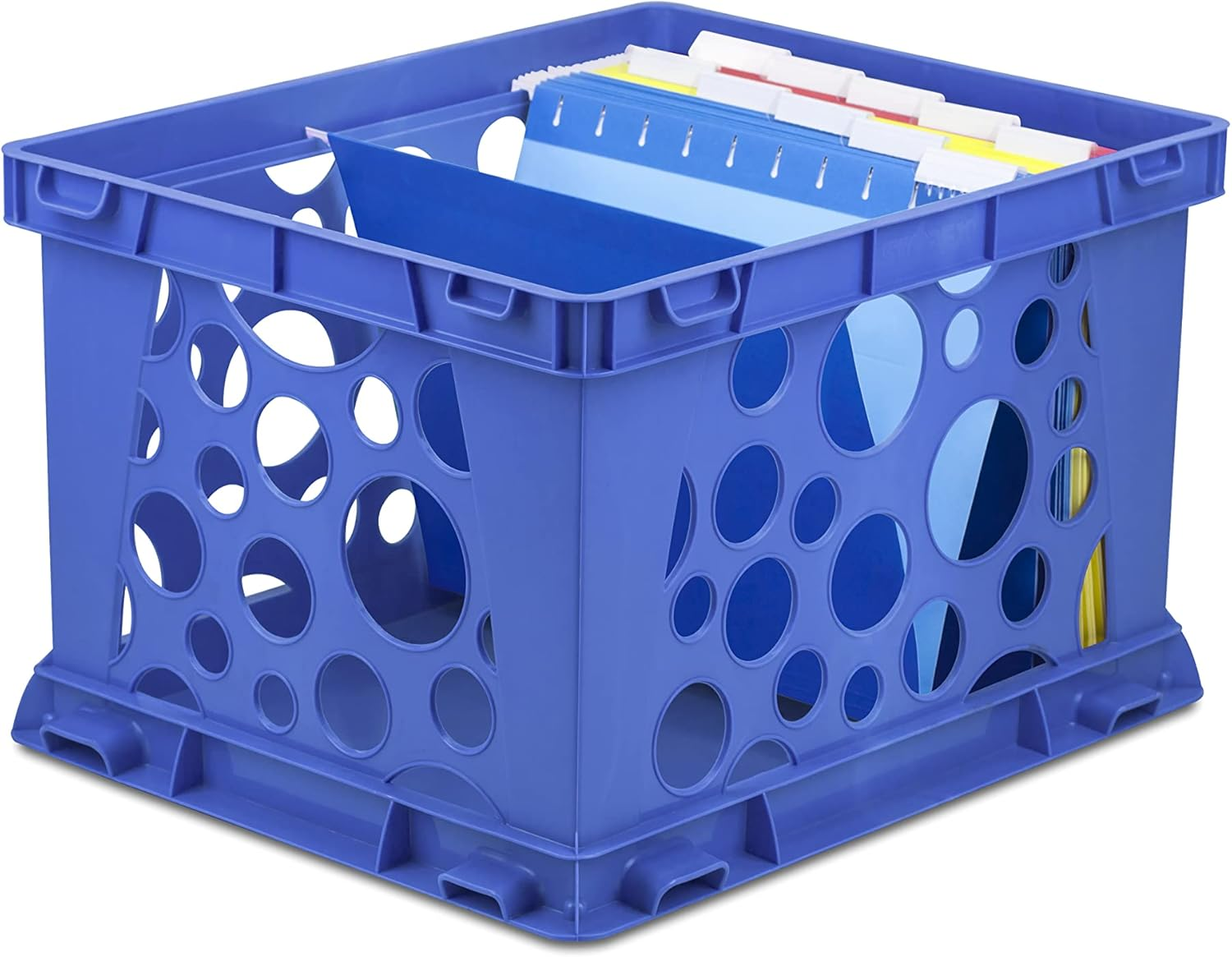 Caja de almacenamiento de archivos Caja de almacenamiento de plástico compatible con multicolor personalizado