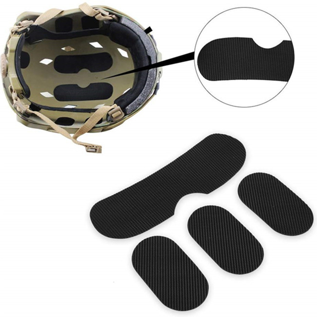 Almohadillas para casco RÁPIDO a prueba de balas balísticas de la policía del ejército Almohadilla protectora para casco de caza