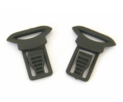 Clips giratorios para gafas de casco táctico