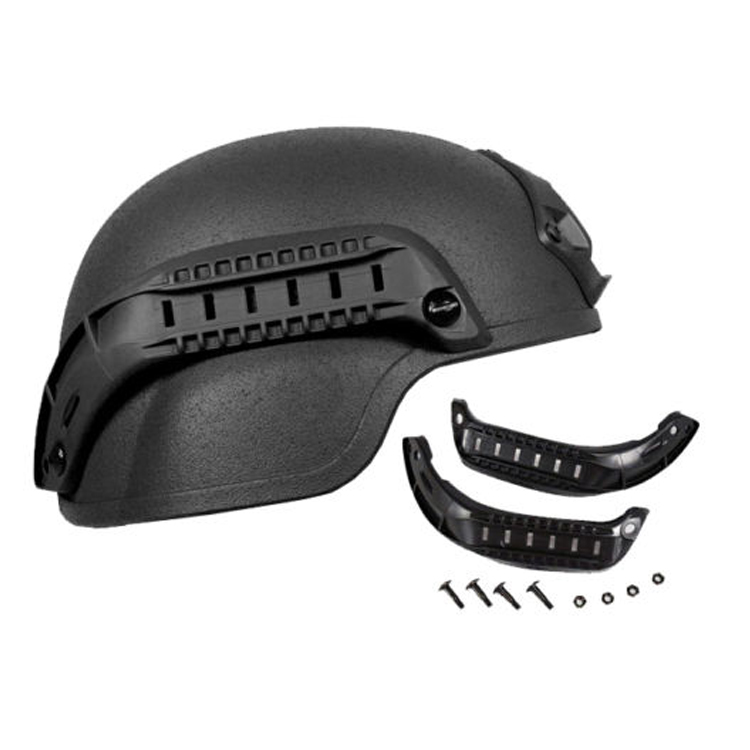 Kit de rieles laterales para casco MICH 2000 2001,