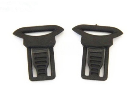 Clips giratorios para gafas de casco táctico