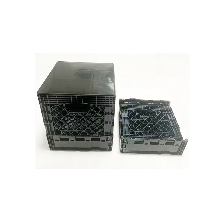 Cajas de leche plegables cuadradas de 16 cuartos con tapa