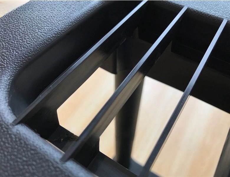 ESTANTE DE ALMACENAMIENTO DE PLÁSTICO DE 5 NIVELES DE 36X18 PULGADAS