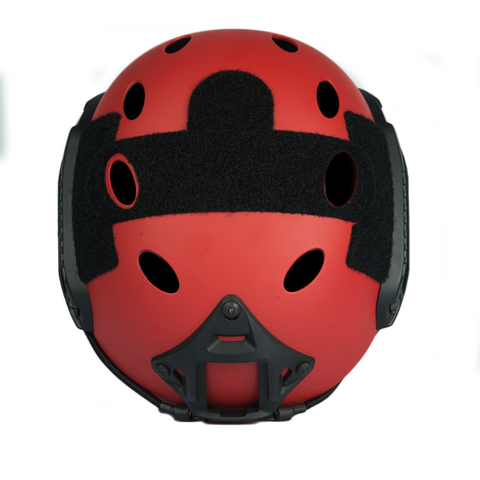 Casco táctico de rescate RED FAST PJ CON SISTEMA DE AJUSTE INTERNO OPS