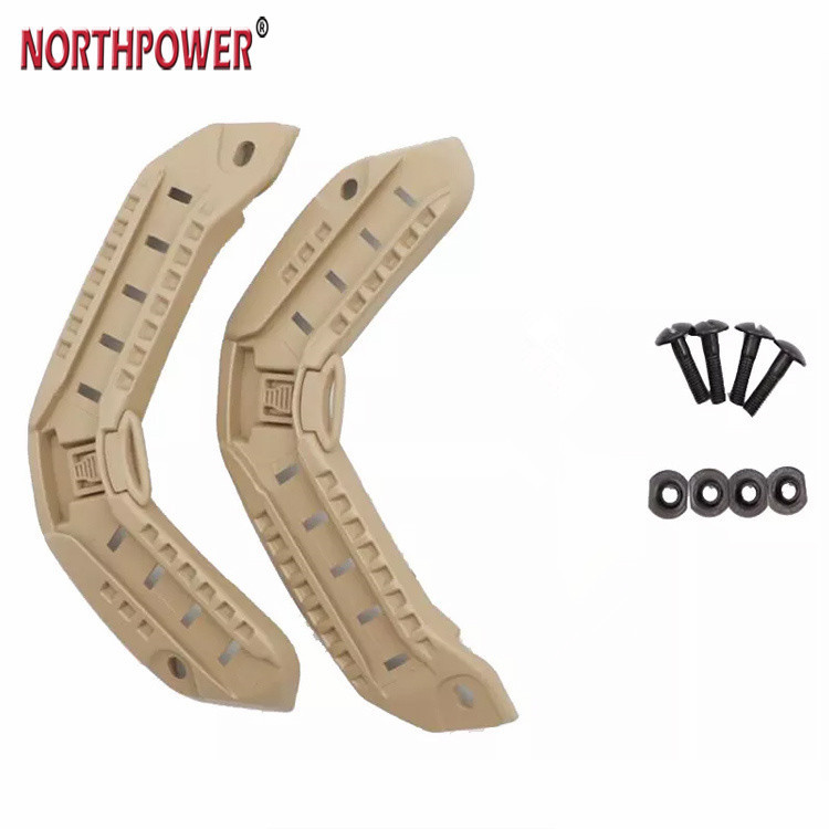 Riel lateral para casco balístico IBH