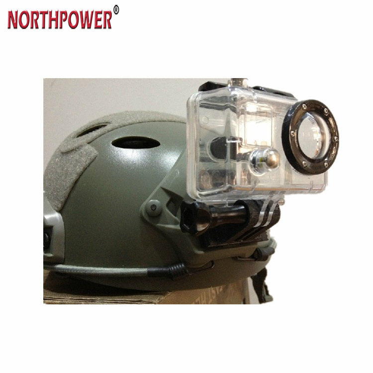 Casco balístico FAST ACH MICH, montaje NVG, cámara flexible Hero 4s/ 4/3+3, accesorios para cámara