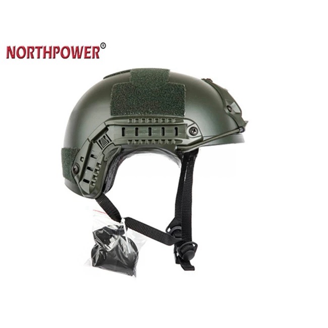 Casco táctico rápido militar de material ABS FAST MH HELMET