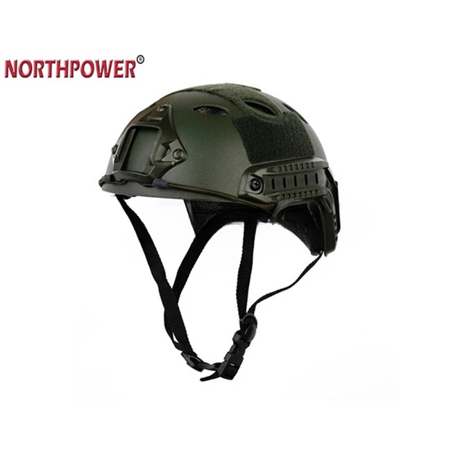 Casco rápido PJ con sistema de ajuste interno Ops equipo táctico Airsoft Wargame CS casco táctico militar balístico de combate