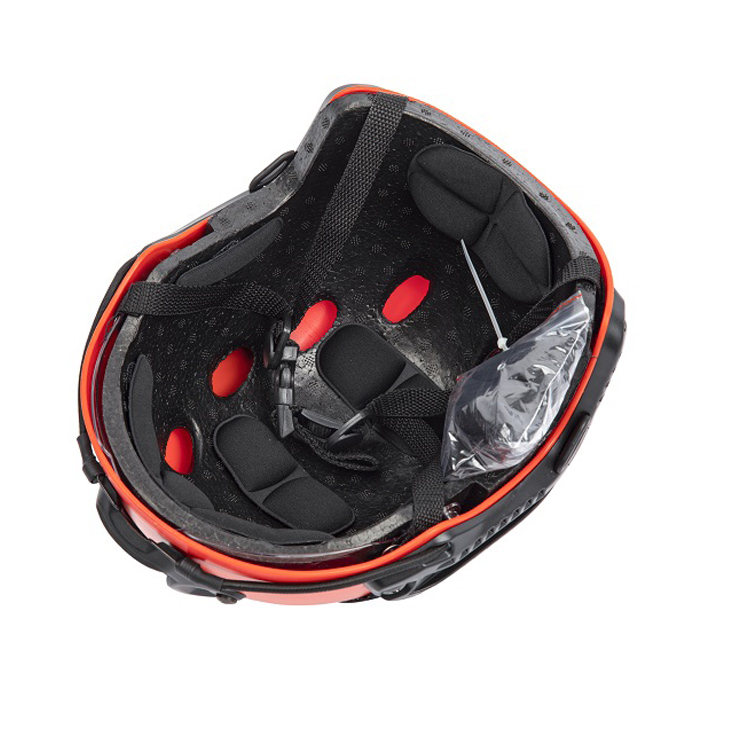 Casco rápido táctico tipo PJ para Airsoft con soporte NVG y riel lateral