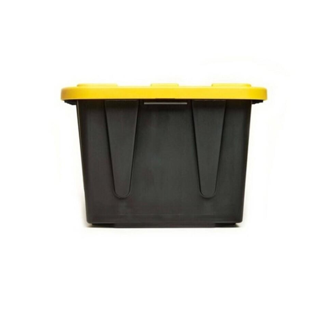 Caja de almacenamiento resistente BIN Tote de 27 galones