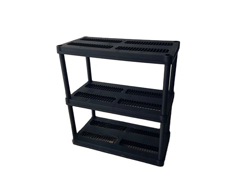 ESTANTE DE ALMACENAMIENTO DE PLÁSTICO DE 5 NIVELES DE 36X18 PULGADAS